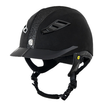 Casco BACK ON TRACK® EQ3 Lynx "Microfibre/Sand" Negro