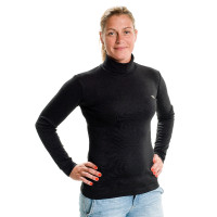 Jersey con cuello de tortuga BACK ON TRACK® - Mujer Negro Jersey con cuello de tortuga BACK ON TRACK® - Mujer Negro