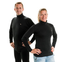 Jersey con cuello de tortuga BACK ON TRACK® - Mujer Negro Jersey con cuello de tortuga BACK ON TRACK® - Mujer Negro