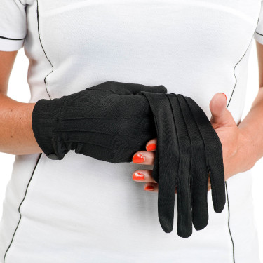 Guantes finos BACK ON TRACK Negro Guantes finos BACK ON TRACK Negro