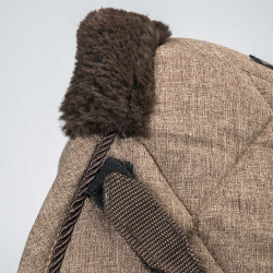 Mantilla Back on Track Haze Collection Castaño Marr&amp;amp;amp;oacute;n