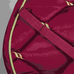 Mantilla doma Night Collection Back On Track Rojo oscuro