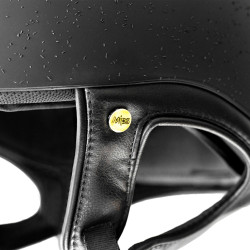 Casco de competición EQ3 Lynx Back on Track Negro