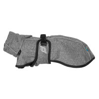 Abrigo versátil para perros Nella Back on Track Negro Abrigo versátil para perros Nella Back on Track Negro