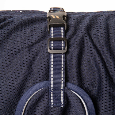 Abrigo de malla para perro Back on Track Azul Abrigo de malla para perro Back on Track Azul