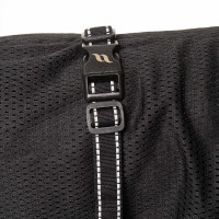 Abrigo de malla para perro Back on Track Negro