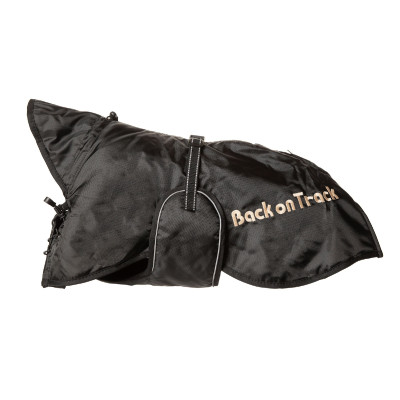 Abrigo estándar para perros Back on Track Negro