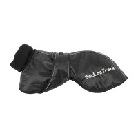 Abrigo para perro Back on Track Whippet Negro