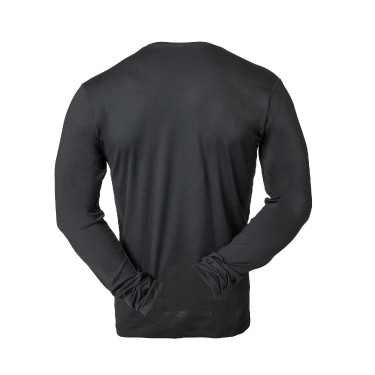 Camiseta de manga larga para hombre Gareth Back on Track P4G Negro Camiseta de manga larga para hombre Gareth Back on Track P4G Negro