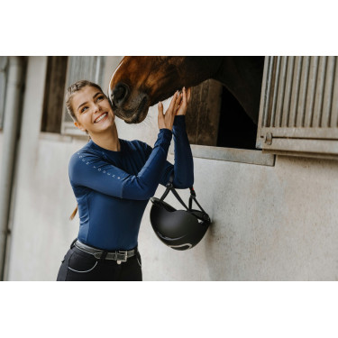 Camiseta Savy Equitheme Azul marino