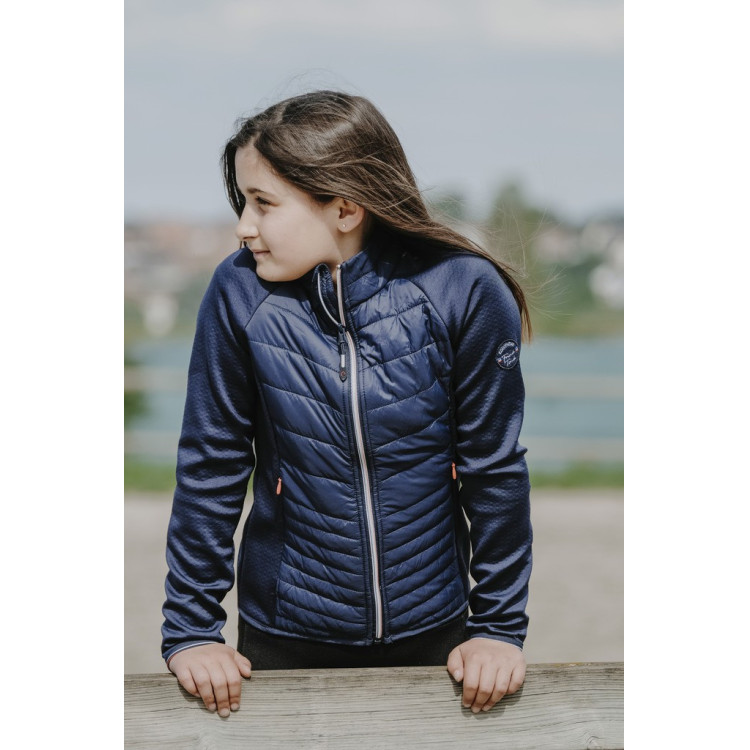 Chaqueta híbrida infantil Equithème Olivia Chaqueta híbrida infantil Equithème Olivia