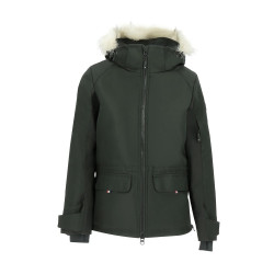 Parka Equithème Paola Negro Parka Equithème Paola Negro