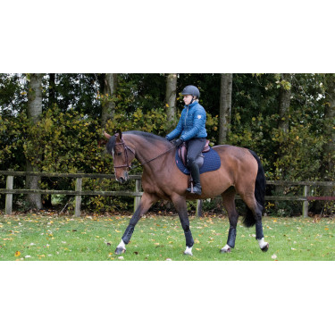 Mantilla LeMieux square - algodon Azul marino Mantilla LeMieux square - algodon Azul marino