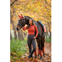Vendas polo LeMieux Luxury Sienna Rojo