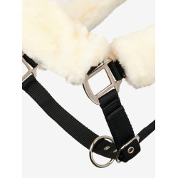 Cabezada de cuadra LeMieux Comfort Negro / natural