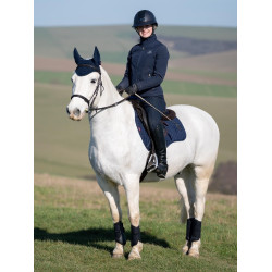 Mantilla LeMieux ProSport Suede GP Square Azul marino