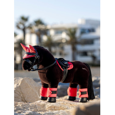 Orejeras anti-moscas LeMieux Mini Pony Papaya Orejeras anti-moscas LeMieux Mini Pony Papaya