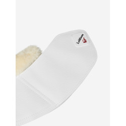 Campanas LeMieux de piel de oveja y piel sintética Blanco