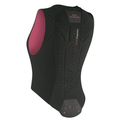 Protector de espalda Komperdell FlexFit señoras Negro / burdeos