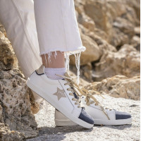 zapatillas Penélope Neptune Blanco / marino