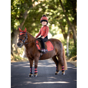 Orejera anti moscas Mini LeMieux Sienna Rojo