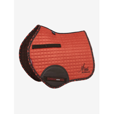 Mantilla Mini LeMieux Suede Jump Square Sienna Rojo