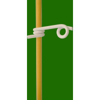 Aislador cola de cerdo Lacmé Ø 12 mm para poste de fibra de vidrio por 50