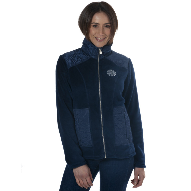 Haisla Flags & Cup - Chaqueta polar para mujer Haisla Flags & Cup - Chaqueta polar para mujer