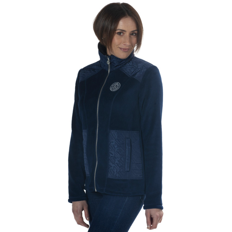 Haisla Flags & Cup - Chaqueta polar para mujer Haisla Flags & Cup - Chaqueta polar para mujer