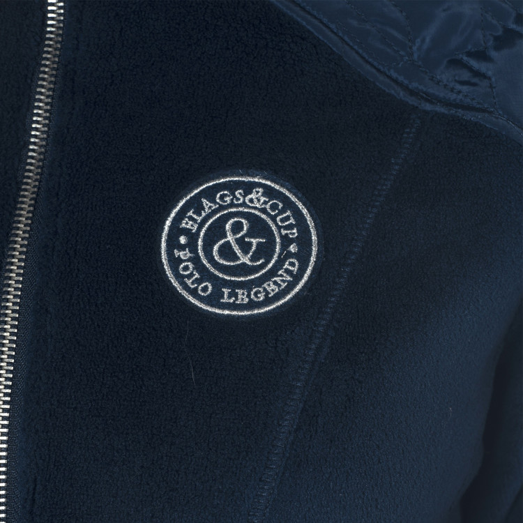 Haisla Flags & Cup - Chaqueta polar para mujer Haisla Flags & Cup - Chaqueta polar para mujer