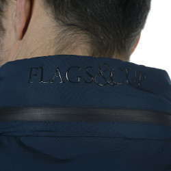 Parka técnica de hombre Waterlo Flags & Cup Azul marino