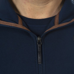 Sudadera con cremallera de hombre Gambo Flags & Cup Azul marino