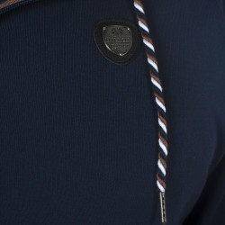 Sudadera con cremallera de hombre Gambo Flags & Cup Azul marino