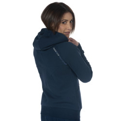 Sudadera de mujer Tazlina Flags & Cup con cremallera Azul marino Sudadera de mujer Tazlina Flags & Cup con cremallera Azul marino