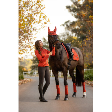 Mantilla LeMieux Loire Dressage Square Sienna Rojo