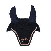 Orejeras anti-moscas Pénélope Flycotton Marino / rosa