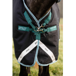 Manta Horseware Amigo® Bravo 12 Plus 250g 1200D Azúl marino / aqua