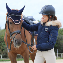 Cazadora Pénélope Lyon Azul marino
