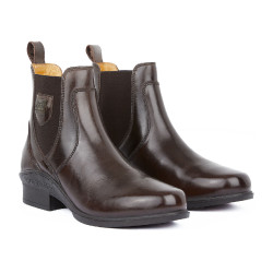 Botines de Cuero para Mujer Neptune B Vertigo Marrón oscuro Marrón Botines de Cuero para Mujer Neptune B Vertigo Marrón oscuro Marrón