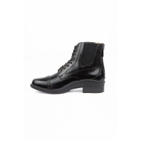 Botines de Cuero con CordonesDelanteros para Mujer Jupiter B Vertigo Negro Botines de Cuero con CordonesDelanteros para Mujer Jupiter B Vertigo Negro