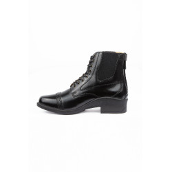 Botines de Cuero con CordonesDelanteros para Mujer Jupiter B Vertigo Negro Botines de Cuero con CordonesDelanteros para Mujer Jupiter B Vertigo Negro