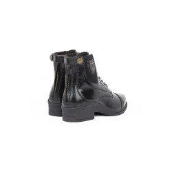 Botines de Cuero con CordonesDelanteros para Mujer Jupiter B Vertigo Negro Botines de Cuero con CordonesDelanteros para Mujer Jupiter B Vertigo Negro