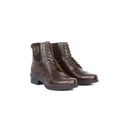 Botines de Cuero con CordonesDelanteros para Mujer Jupiter B Vertigo
