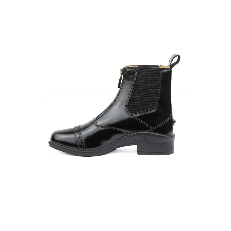 Botines de Cuero con CremalleraDelantera para Mujer Saturn B Vertigo Botines de Cuero con CremalleraDelantera para Mujer Saturn B Vertigo