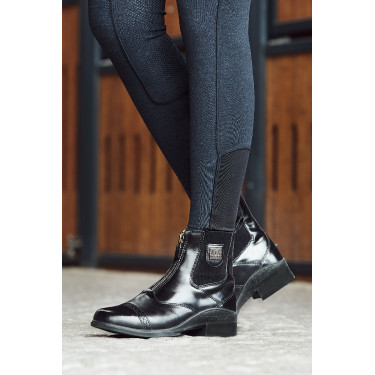 Botines de Cuero con CremalleraDelantera para Mujer Saturn B Vertigo Botines de Cuero con CremalleraDelantera para Mujer Saturn B Vertigo