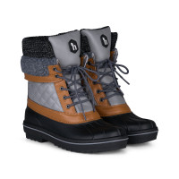 Botas de establo de invierno para mujer Horze Salzburg Gris