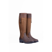 B Vertigo Amelia Botas de campo impermeables para mujer Marrón oscuro