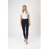 Mallas de Equitación con Asiento Completo de Siliconapara Mujer Madison Horze Negro
