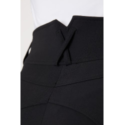 Pantalones de Montar Ligeros Elásticos con Refuerzo de Rodilla de Cuero para Mujer Angelina Horze Negro Pantalones de Montar Ligeros Elásticos con Refuerzo de Rodilla de Cuero para Mujer Angelina Horze Negro