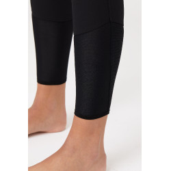 Pantalones de Montar Ligeros Elásticos con Refuerzo de Rodilla de Cuero para Mujer Angelina Horze Negro Pantalones de Montar Ligeros Elásticos con Refuerzo de Rodilla de Cuero para Mujer Angelina Horze Negro